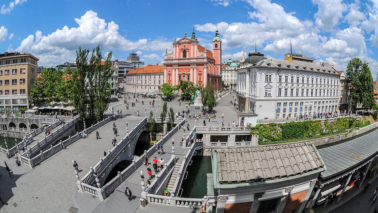 Tromostovje v Ljubljani