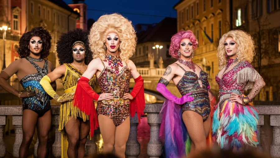 Drag queens in Ljubljana shutterstock 2513159165