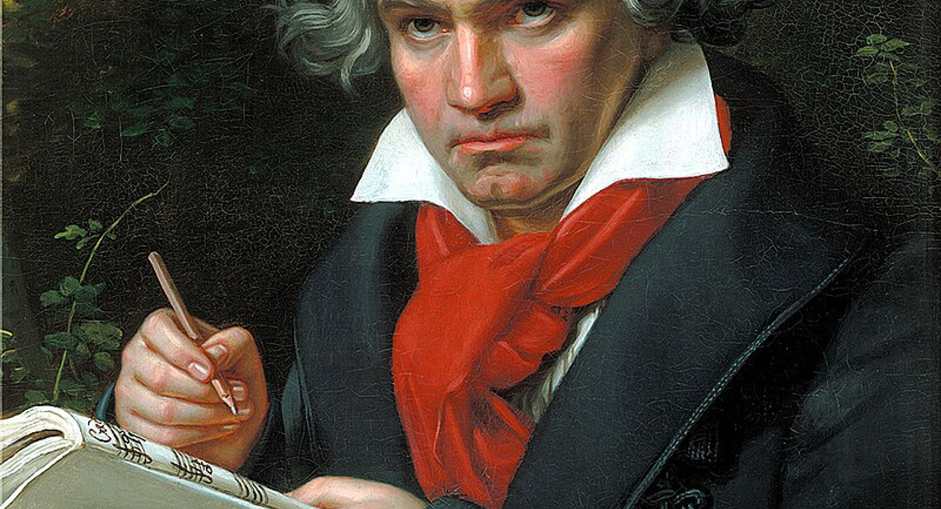 Painting of Ludwig van Beethoven