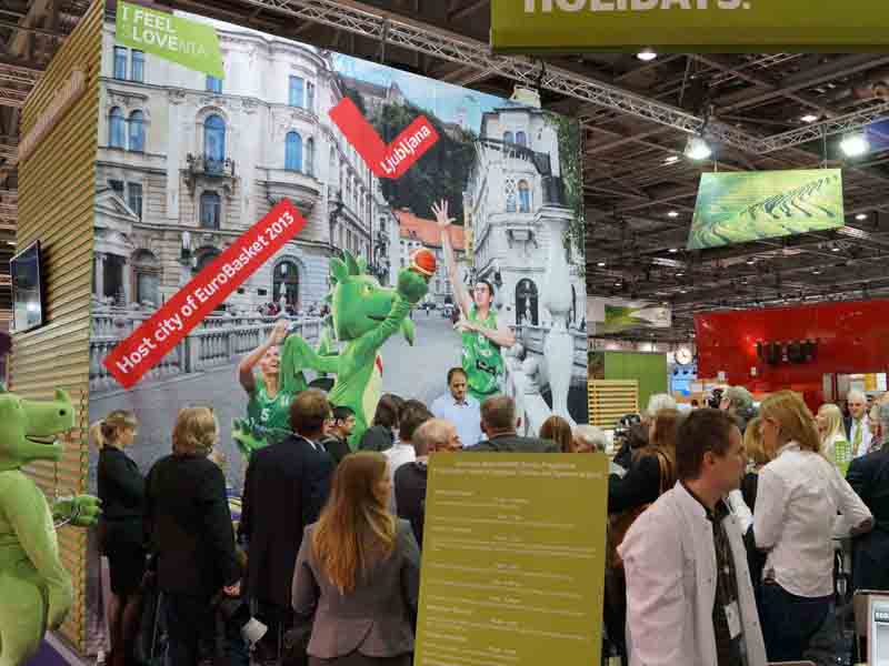 Ljubljana na borzi WTM London uspešno lansirala promocijsko podporo EuroBasketu 2013