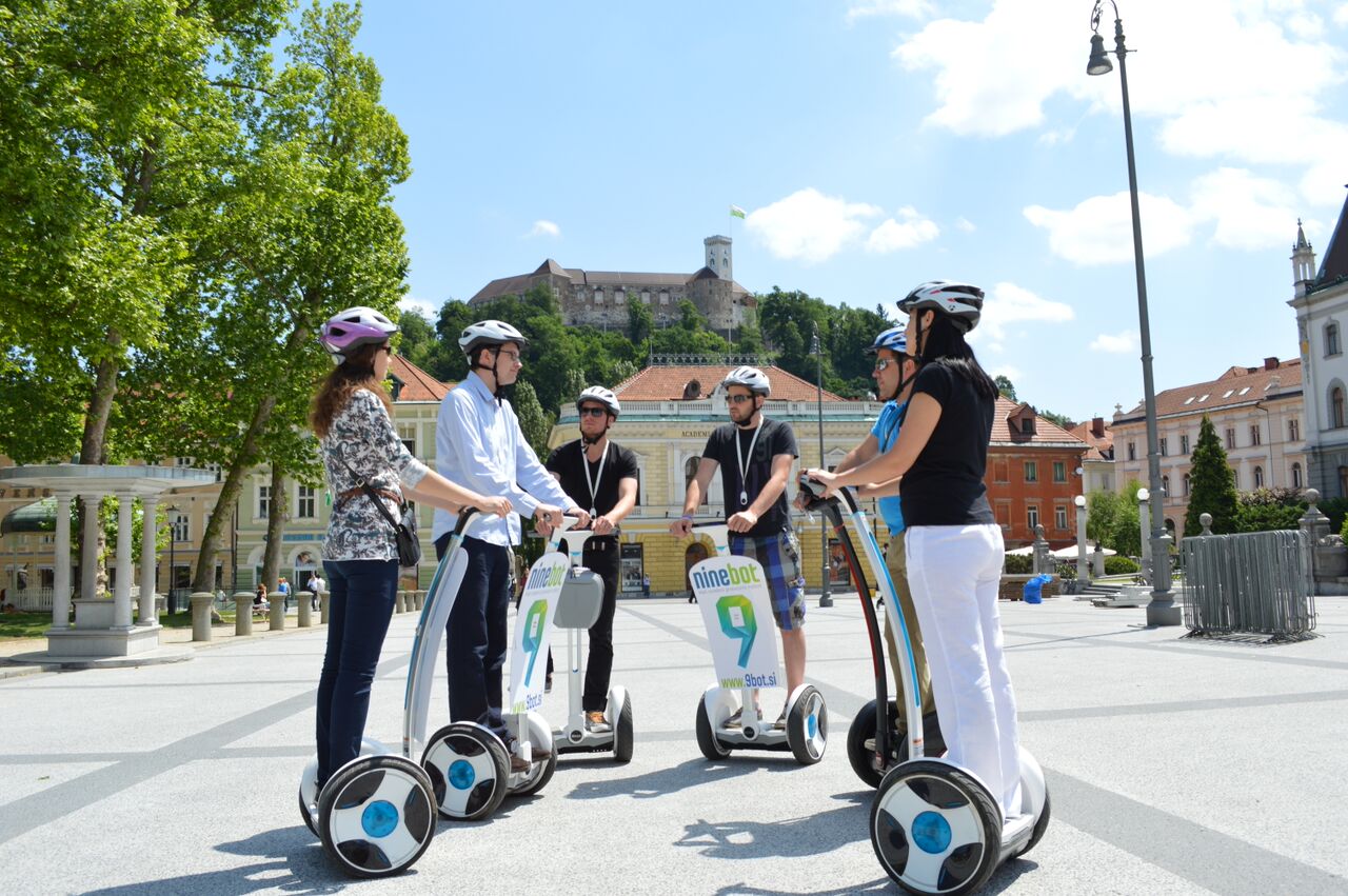 Voden ogled z Segwayi.