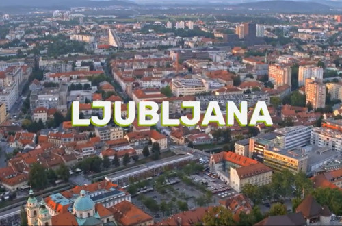 Panorama Ljubljane.