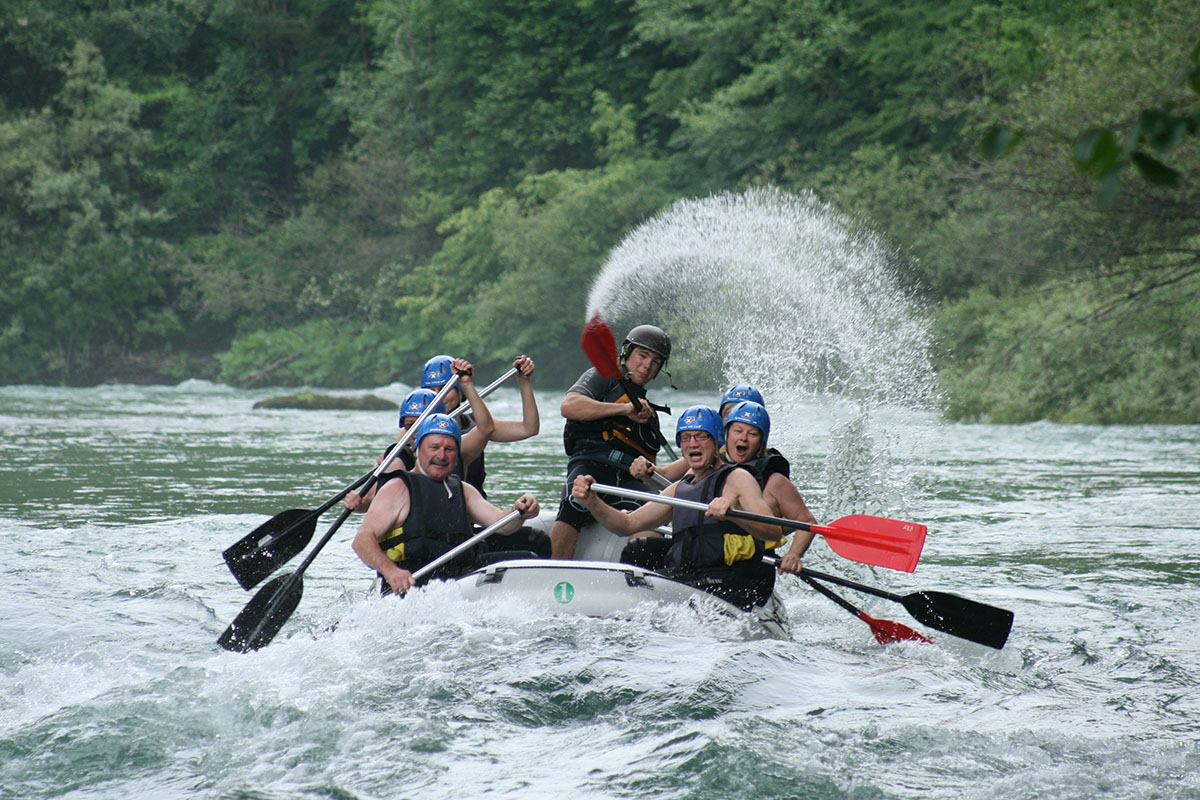 Rafting on Sava river Outdoor Slovenia
