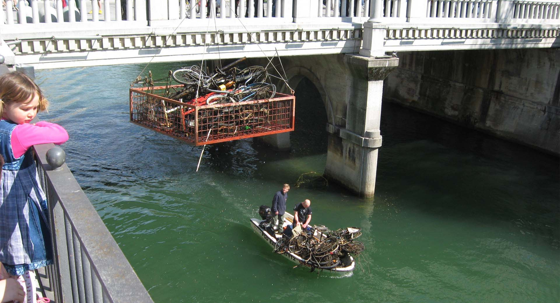 ciscenje Ljubljanice