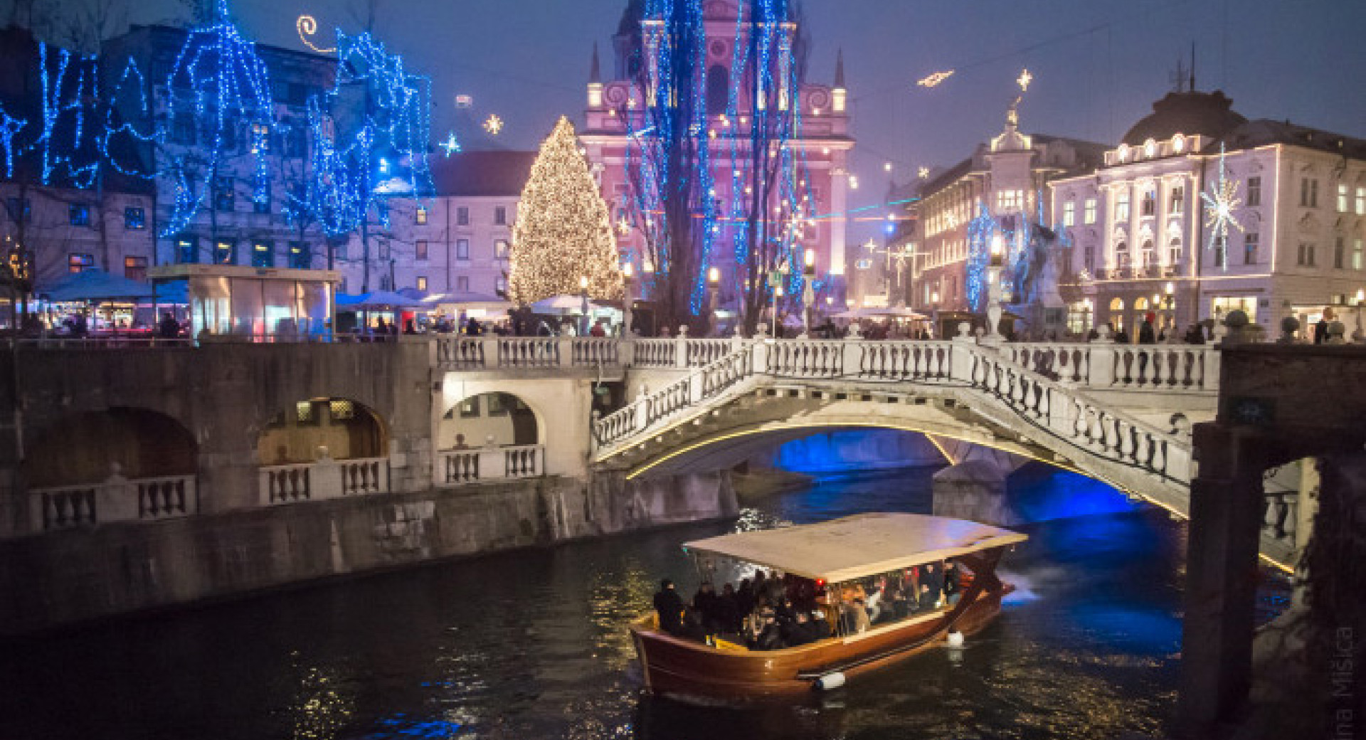 festive boat ride