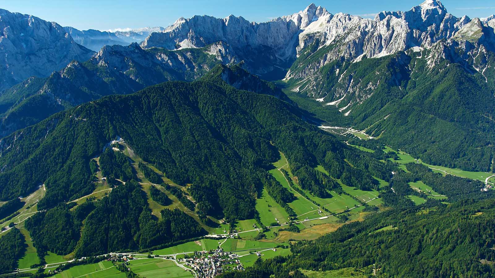 The valley of the Emerald River and Kranjska Gora & Visit Ljubljana