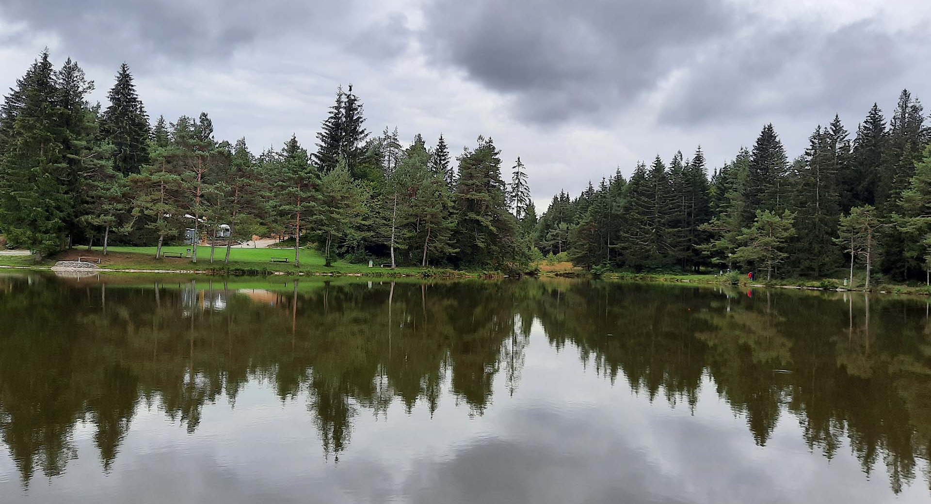 Jezero na Rakitni.